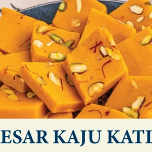 Kesar Kaju Katli