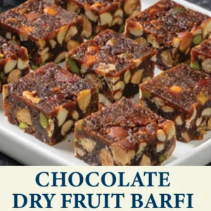 Chocolate Dry Fruit Barfi